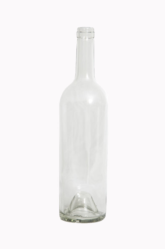This is 1364 FL, also known as Marina, California Bottles’ Premium Broad Shoulder Taper Bordeaux (Claret) bottle in Flint.