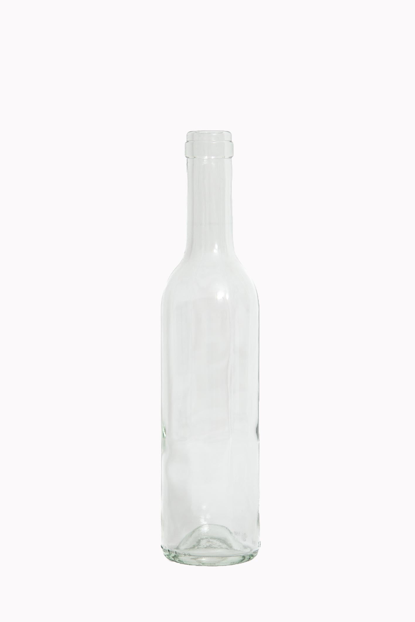 This is 3331 FL, also known as Mia, California Bottles’ flagship 375ml Flint Bordeaux (Claret) bottle.