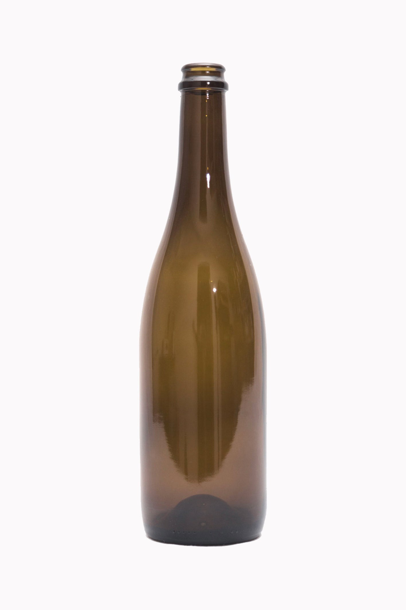 This is 7023 AG, also known as Juliet, California Bottles’ flagship Antique Green Sparkling (Champagne) bottle.