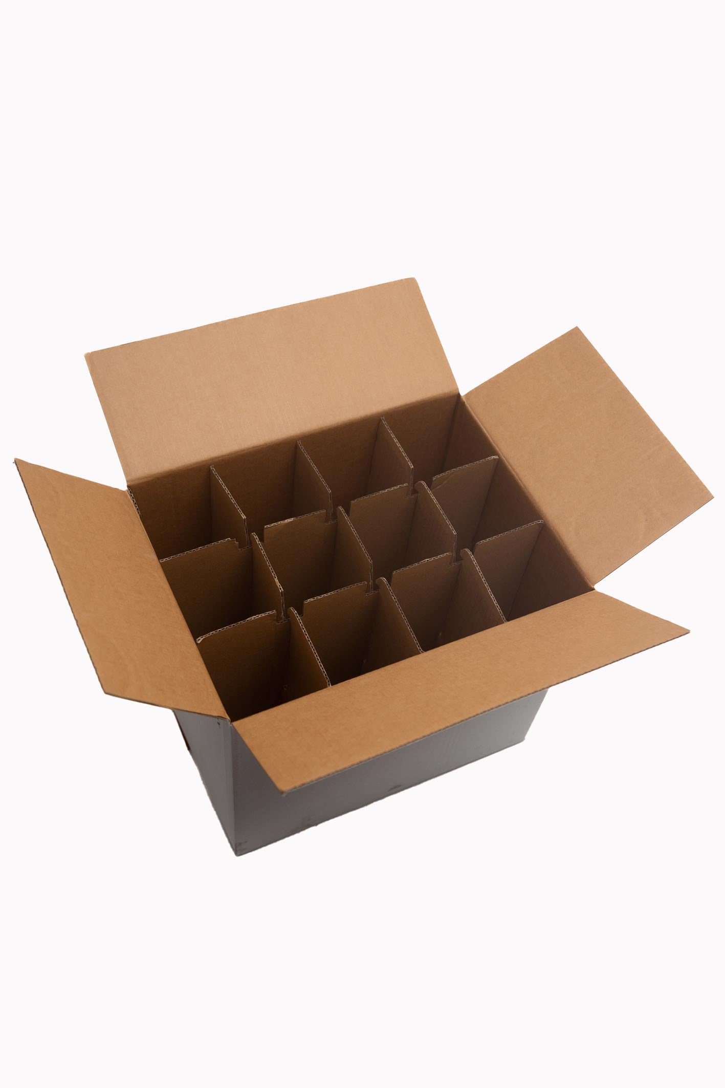 750ml Dead Leaf Green Burgundy Full Punt Bottles, Case of 12