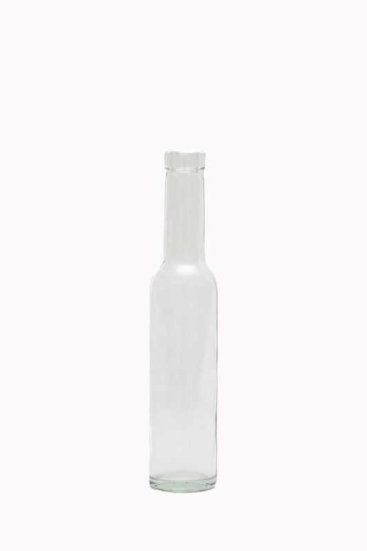 This is Z200 FL, also known as Coco, California Bottles’ flagship 200ml Flint Bordeaux (Claret) bottle.